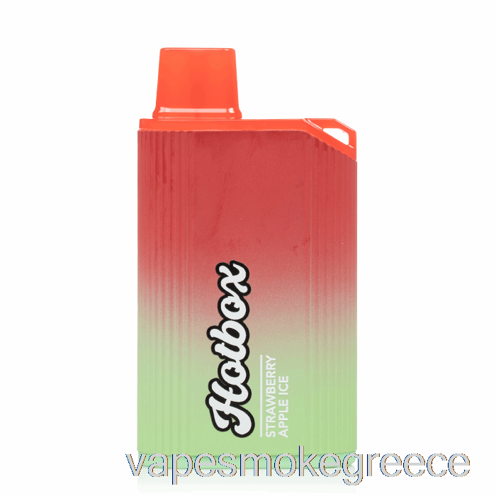 Vape Greece Puff Brands Hotbox 7500 μιας χρήσης φράουλα πάγος μήλου